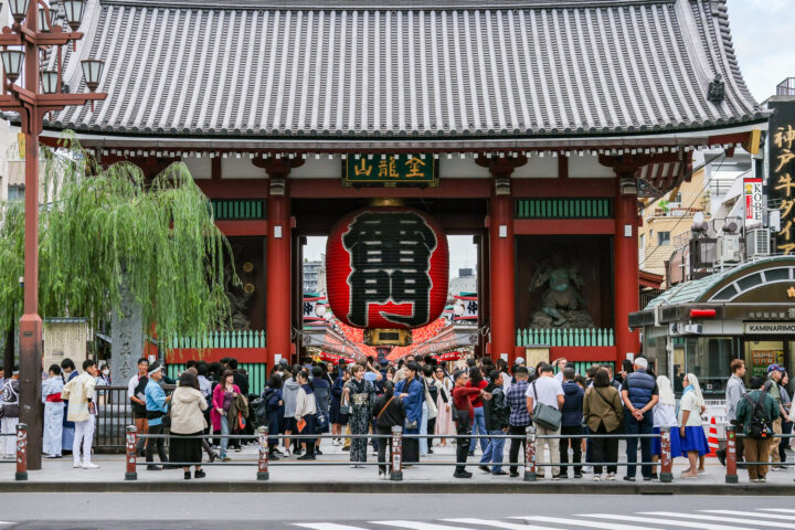 Asakusa Senso-ji temple - Lycoris Recoil Pilgrimage Spot/Real Life Location　from Anime 　リコリスリコイル聖地　