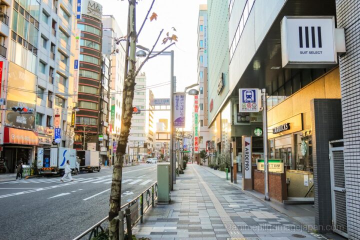 Shinjuku-Dori Ave. jujutsukaisen pilgrimage